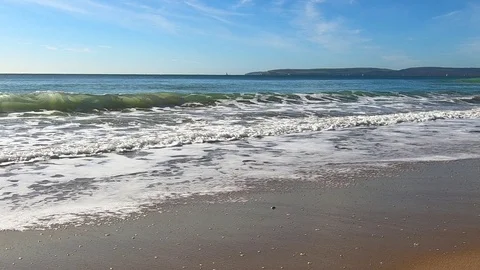 Slomotion Coast Stock Footage 96409889