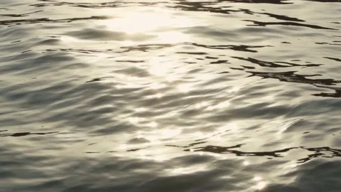 Slomotion Sunlight Reflection By Water Stock Footage 232371924