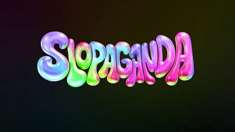 Slopaganda Title Vídeo Stock 347251712