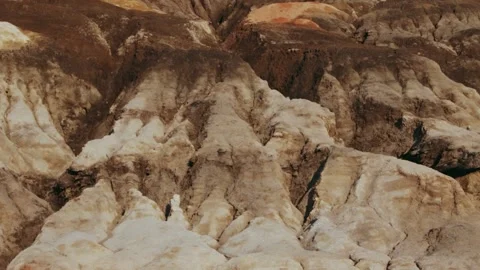 Slope of the clay hill 库存影片 133362538