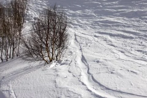 Slope of Elbrus Stock Photos