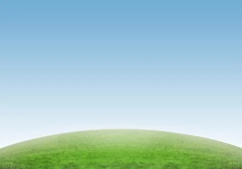 Slope with gradient sky Foto stock