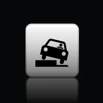 Slope icon web Illustration