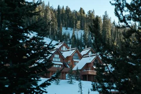 Slope Side Condos Stock Photos