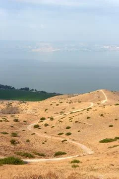 Slopes of the Golan Heights Stock Photos