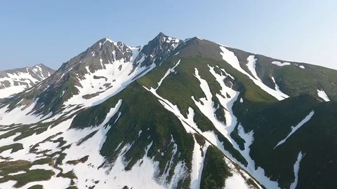 Slopes of Vachkazhets mountain chain 库存影片 104194467