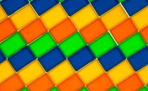 Slopping rectangle color pattern 스톡 사진