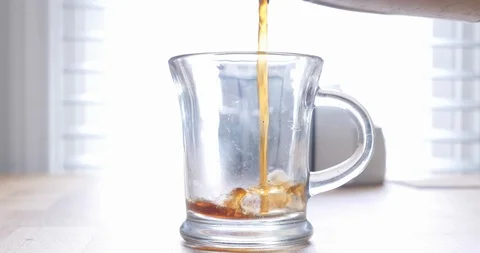 Sloppy Pour Stock Footage 107344138