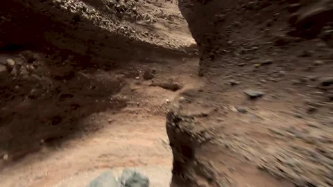 Slot Canyon Stock Footage 167146276