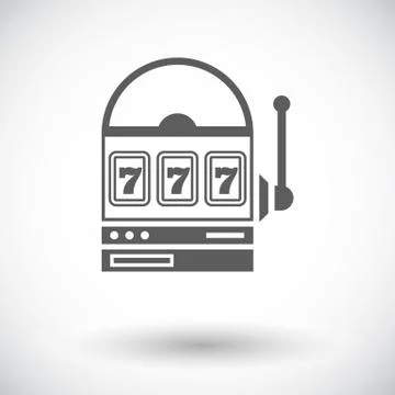 Slot icon Illustrazione stock