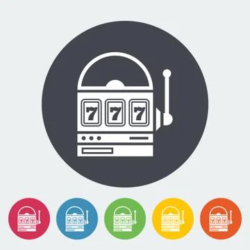 Slot icon Illustrazione stock