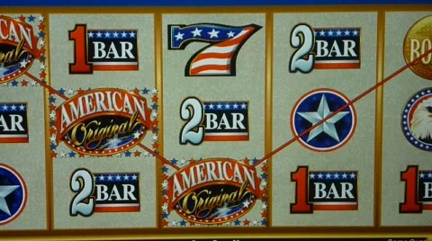 Slot Machine 2 Stock Footage 727586