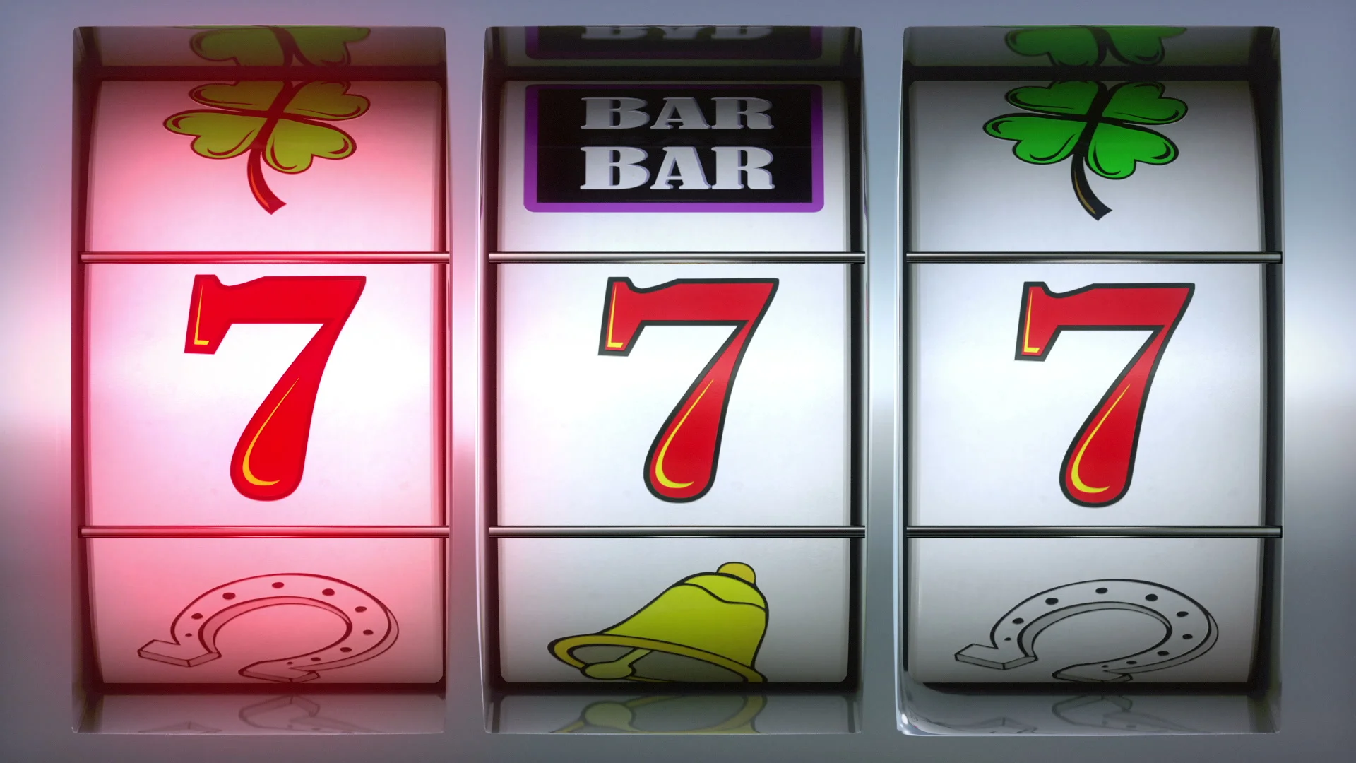 Slot Machine animation showing winning | Stock Video | Pond5
