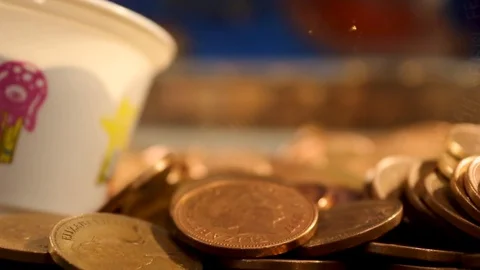 Slot machine close up  库存影片 126823053