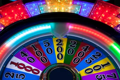 Slot machine close up Stock Photos