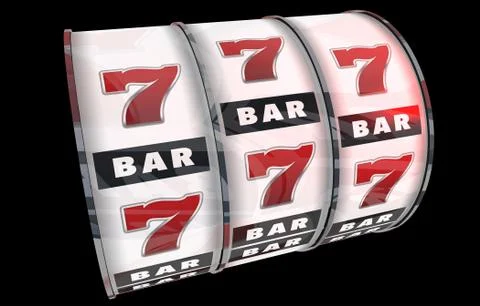 Slot machine concept Illustrazione stock