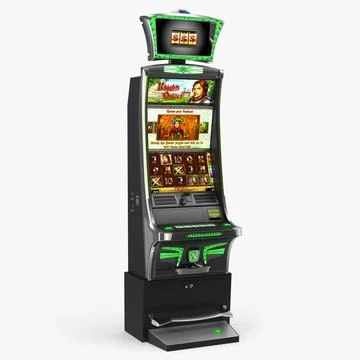 Slot Machine Emerald 3D Model 3D Model