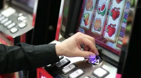 Slot machine Stock Footage 21947842