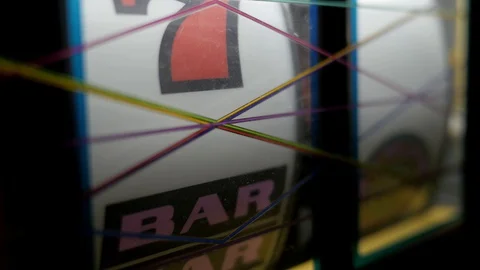 Slot Machine Stock Footage 128094171