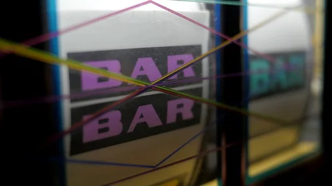 Slot Machine Stock Footage 128094189