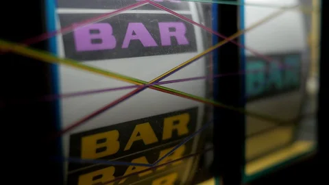 Slot Machine Stock Footage 128094195