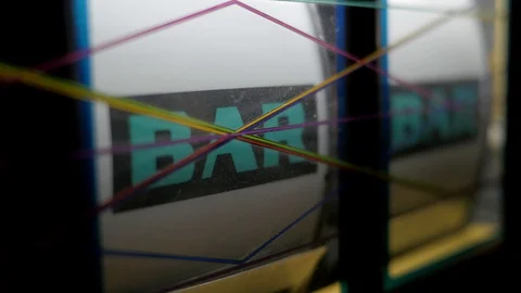 Slot Machine Stock Footage 128094198