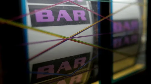 Slot Machine Stock Footage 128094253