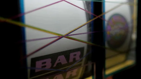 Slot Machine Stock Footage 128094691