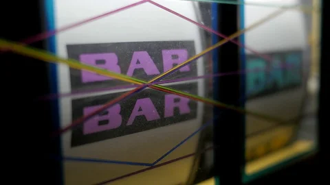 Slot Machine Stock Footage 128094911