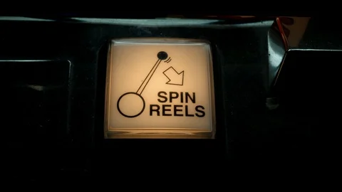 Slot Machine Stock Footage 128095943