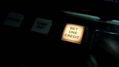 Slot Machine Stock Footage 128095979