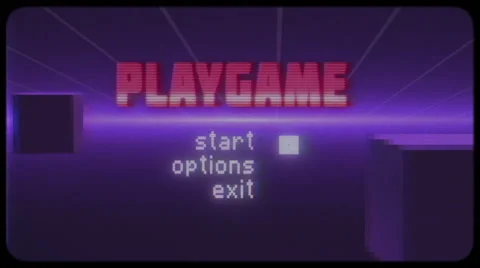 Slot Machine Game Start Stock Footage 53219535