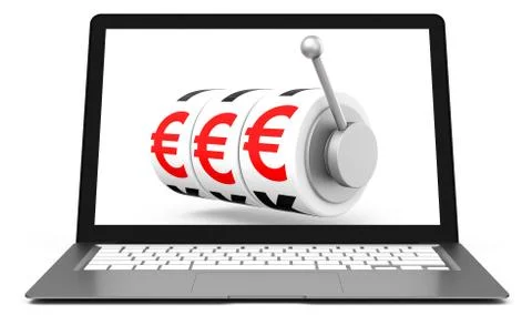 The slot machine Stock Illustration