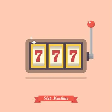 Slot machine Stock Illustration