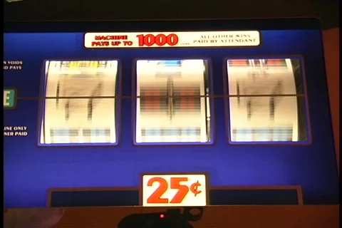 Slot machine Jackpot 3 Stock Footage 108992