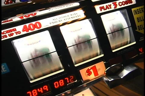 Slot machine Jackpot 6 Vídeo Stock 108964