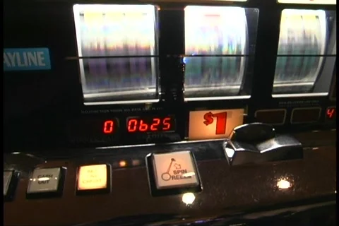 Slot machine Jackpot 7 Video stock 108988