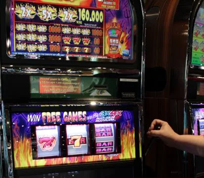 Slot machine Stockfoto's