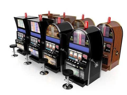 Slot Machine Set 3D Model