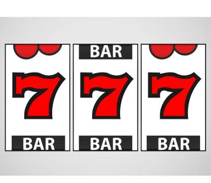 Slot machine vector illustration Stock Illustration