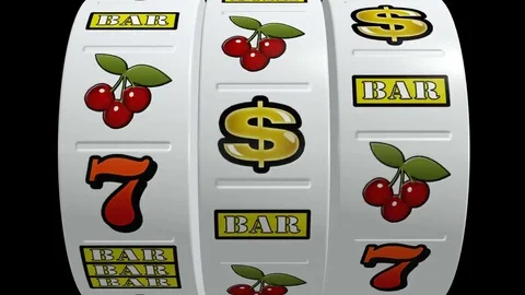 Slot machine Vegas Stock Footage 77921681