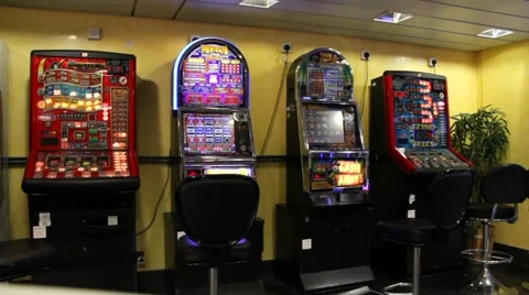 Slot  machines Stock Footage 42741870