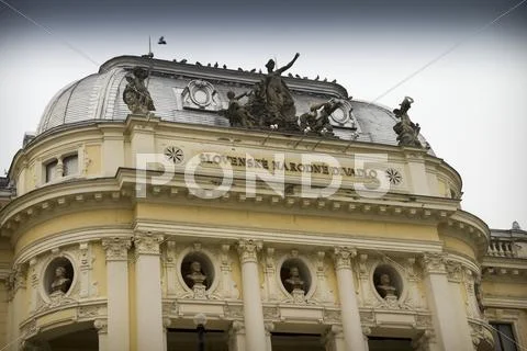 Slovak National Theatre Stock Photos