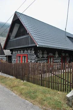 Slovakia - Cicmany Stock Photos