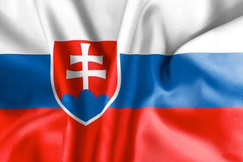 Slovakia Flag イラスト素材