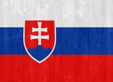 Slovakia flag Stock Photos