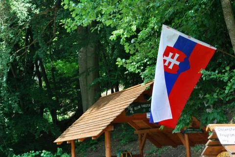 Slovakia flag Stock Photos