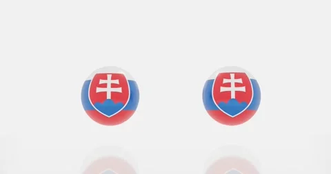 Slovakia flag symbol Stock Footage 192721987