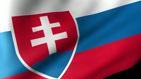 Slovakia Flag Waving 動画素材 12230078