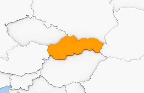 Slovakia Stock Illustration